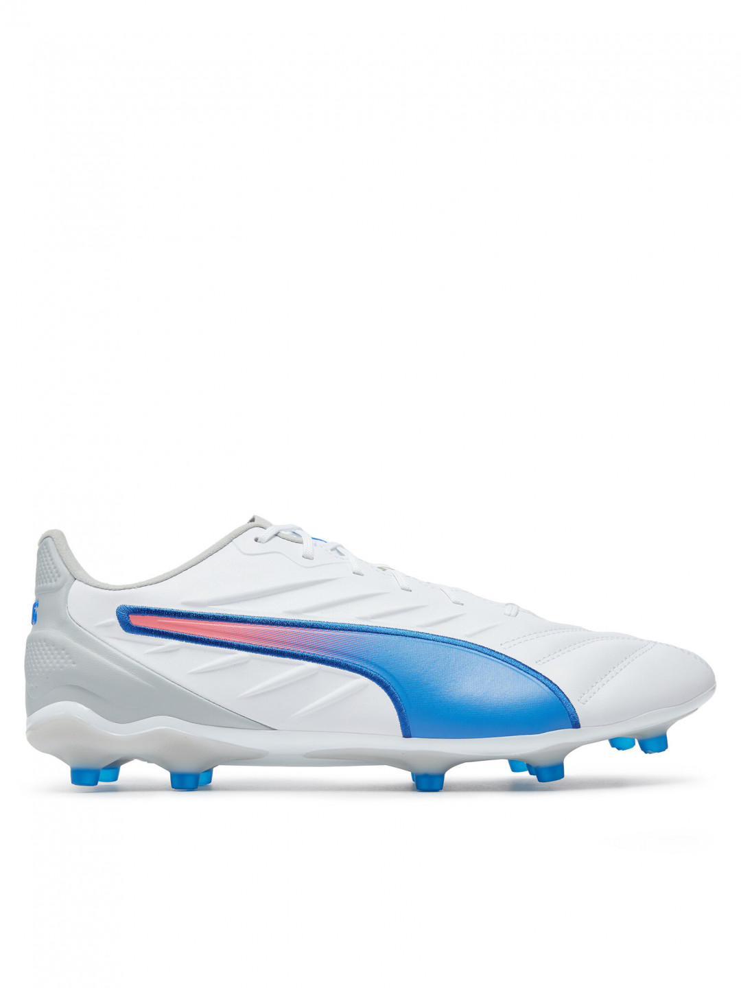 Puma Boty na fotball King Pro Fg Ag 107862 Bílá